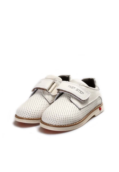 Ogroman İçi Dışı Hakiki Deri Bej Unisex Çocuk Casual Ayakkabı AH0700616123