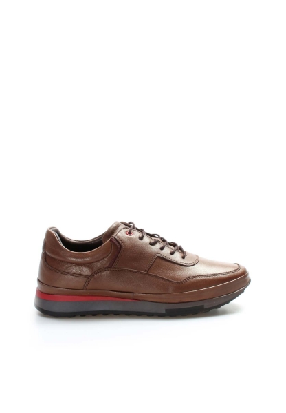 Ogroman İçi Dışı Hakiki Deri Ceviz Erkek Sneaker Spor Ayakkabı AH078551311312