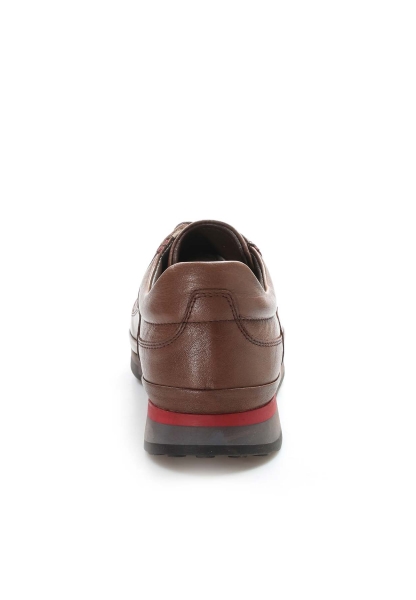 Ogroman İçi Dışı Hakiki Deri Ceviz Erkek Sneaker Spor Ayakkabı AH078551311312