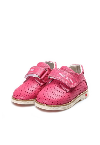 Ogroman İçi Dışı Hakiki Deri Fuşya Nubuk Unisex Çocuk Casual Ayakkabı AH070062123