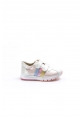 Ogroman İçi Dışı Hakiki Deri Gümüş Pembe Unisex Çocuk Sneaker Spor Ayakkabı AH07006161800