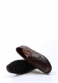 Ogroman İçi Dışı Hakiki Deri Kahve Erkek Loafer Babet Ayakkabı AH07783131101
