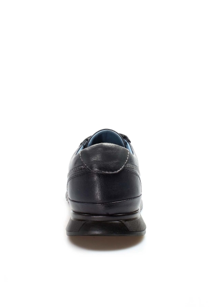Ogroman İçi Dışı Hakiki Deri Lacivert Erkek Sneaker Spor Ayakkabı AH079511316520