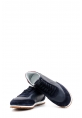 Ogroman İçi Dışı Hakiki Deri Lacivert Erkek Spor Sneaker Ayakkabı AH087231313505 