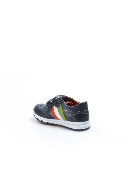 Ogroman İçi Dışı Hakiki Deri Lacivert Unisex Çocuk Sneaker Spor Ayakkabı AH07006161800