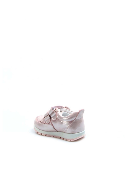 Ogroman İçi Dışı Hakiki Deri Pudra Simli Kız Çocuk Spor Sneaker Ayakkabı AH078379103