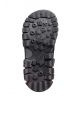 Ogroman İçi Dışı Hakiki Deri Siyah Cırtcırtlı Unisex Çocuk Sandalet AH0757424311005