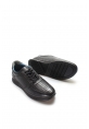 Ogroman İçi Dışı Hakiki Deri Siyah Erkek Sneaker Spor Ayakkabı AH079511316530