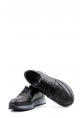 Ogroman İçi Dışı Hakiki Deri Siyah Erkek Spor Sneaker Ayakkabı AH08722131977