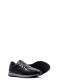 Ogroman İçi Dışı Hakiki Deri Siyah Erkek Spor Sneaker Ayakkabı AH08951131214
