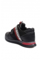 Ogroman İçi Dışı Hakiki Deri Siyah Gümüş Unisex Çocuk Casual Ayakkabı AH070062411020