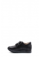 Ogroman İçi Dışı Hakiki Deri Siyah Unisex Cırtcırtlı Çocuk Sneaker Spor Ayakkabı AH07006161900