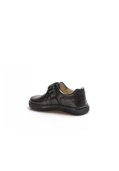 Ogroman İçi Dışı Hakiki Deri Siyah Unisex Çocuk Casual Ayakkabı AH07770161917