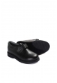 Ogroman İçi Dışı Hakiki Deri Siyah Unisex Çocuk Casual Rahat Ayakkabı AH07006241913