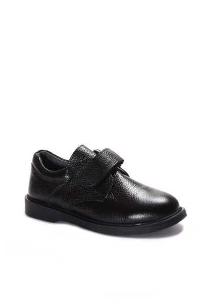 Ogroman İçi Dışı Hakiki Deri Siyah Unisex Çocuk Casual Rahat Ayakkabı AH078372431888
