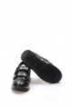 Ogroman İçi Dışı Hakiki Deri Siyah Unisex Çocuk Sneaker Spor Ayakkabı AH0700661900