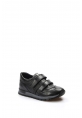 Ogroman İçi Dışı Hakiki Deri Siyah Unisex Çocuk Sneaker Spor Ayakkabı AH0700661900