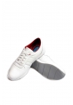 Ogroman İçi Dışı Kaliteli Hakiki Deri Beyaz Erkek Sneaker Spor Ayakkabı AH07951131555