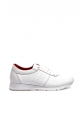 Ogroman İçi Dışı Kaliteli Hakiki Deri Beyaz Erkek Sneaker Spor Ayakkabı AH07951131555