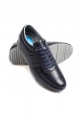 Ogroman İçi Dışı Kaliteli Hakiki Deri Lacivert Erkek Sneaker Spor Ayakkabı AH07951131555