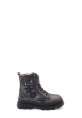 Ogroman İçi Kürklü Dışı Hakiki Deri Çelik Unisex Çocuk Klasik Bot AH08157112411879