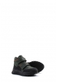 Ogroman İçi Kürklü Dışı Hakiki Deri Haki Unisex Çocuk Bot AH08612116115967