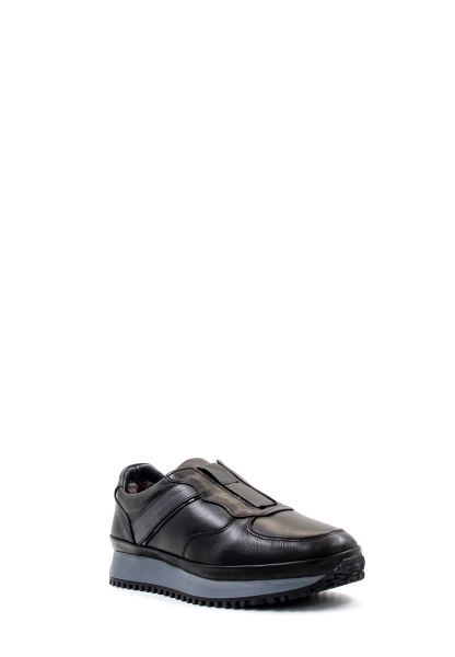 Ogroman İçi Kürklü Dışı Hakiki Deri Kahve Erkek Spor Sneaker Ayakkabı AH0872211131976