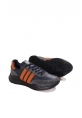 Ogroman Kaliteli Hakiki Deri Siyah Füme Erkek Sneaker Ayakkabı AH07723131101