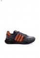 Ogroman Kaliteli Hakiki Deri Siyah Füme Erkek Sneaker Ayakkabı AH07723131101
