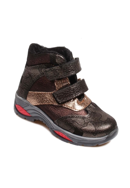 Ogroman Kaliteli Hakiki Deri Unisex Kamuflaj Bakır Çocuk Spor Bot AH07006192431980
