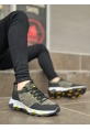 OGR0320 Kalın Termo Taban Yeşil Erkek Trekking Outdoor Ayakkabı