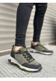 OGR0320 Kalın Termo Taban Yeşil Erkek Trekking Outdoor Ayakkabı