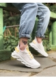 OGR0602 Phantom Yüksek Taban Tarz Sneakers Beyaz Erkek Spor Ayakkabısı