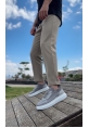 OGR0812 Özel Örme Triko Tarz Gri Renk Spor Ayakkabı 