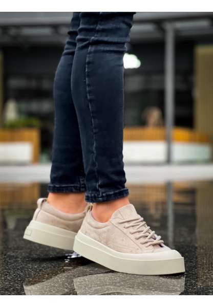 OGR500 OGR Özel Termo Taban Krem Casual Erkek Ayakkabı
