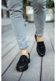OGR002 CST Loafer Pelle Erkek Ayakkabı SIYAH