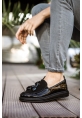 OGR002 RST Loafer Verniciata Erkek Ayakkabı SIYAH