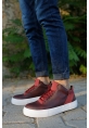 OGR004 CBT Hıde Erkek Ayakkabı BORDO