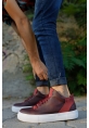 OGR004 CBT Hıde Erkek Ayakkabı BORDO