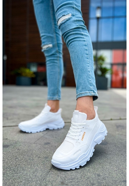 OGR089 CBT Low Top Lace Up Erkek Ayakkabı BEYAZ