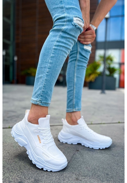 OGR089 CBT Low Top Lace Up Erkek Ayakkabı BEYAZ