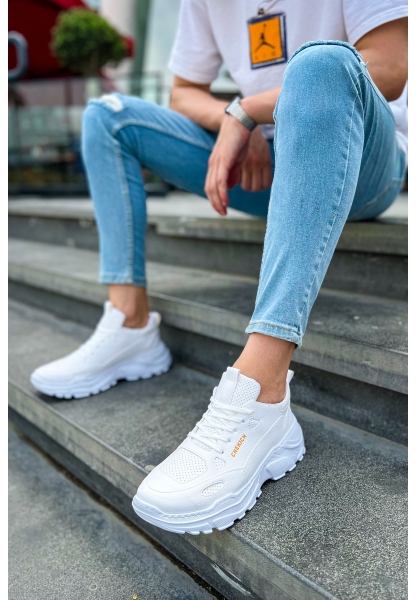 OGR089 CBT Low Top Lace Up Erkek Ayakkabı BEYAZ