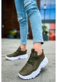 OGR089 CBT Low Top Lace Up Erkek Ayakkabı HAKI
