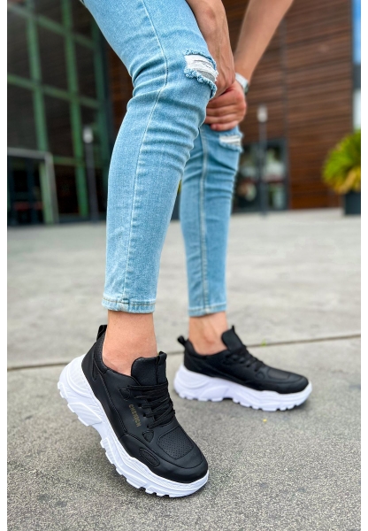 OGR089 CBT Low Top Lace Up Erkek Ayakkabı SIYAH