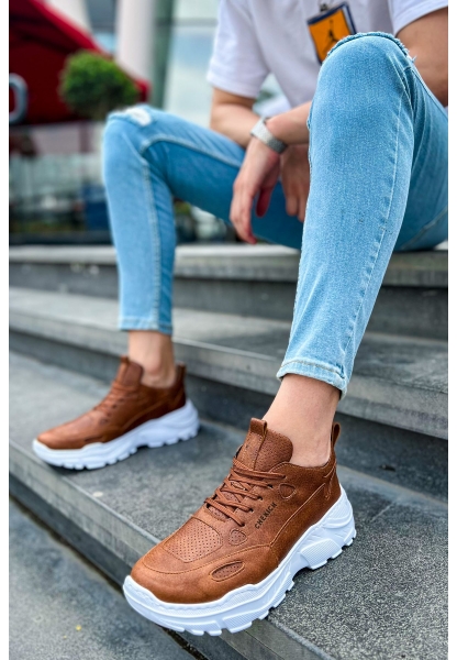 OGR089 CBT Low Top Lace Up Erkek Ayakkabı TABA