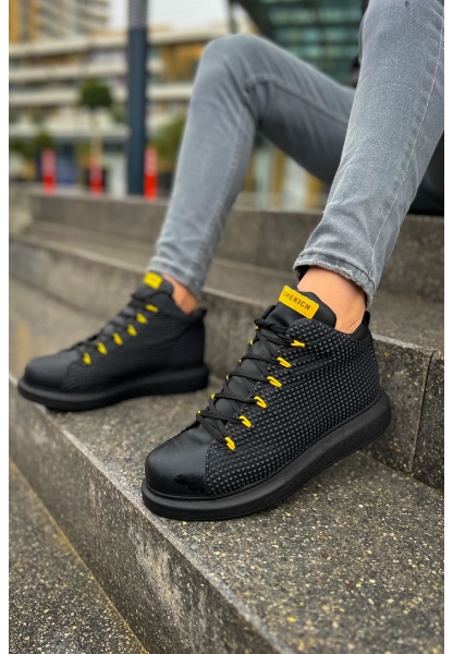 OGR111 GST Milano Erkek Bot SIYAH - SARI