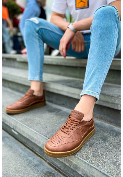 OGR157 CKT Retro Erkek Ayakkabı TABA