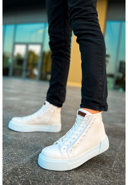 OGR167 GBT Blazer Erkek Bot BEYAZ / BEYAZ