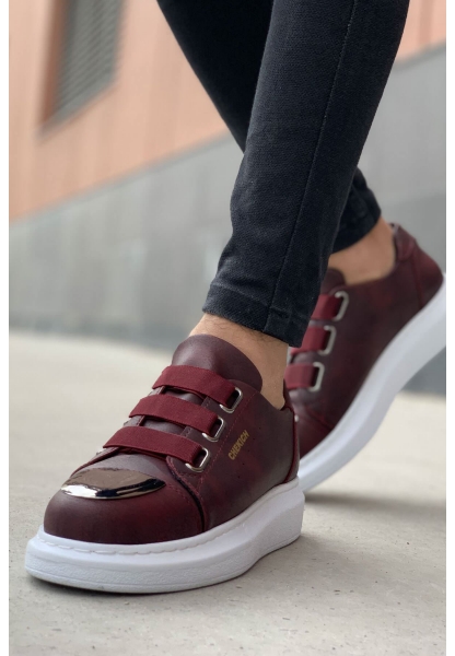 OGR251 CBT Mirror Erkek Ayakkabı BORDO