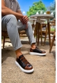 OGR251 GBT Mirror Furry Erkek Ayakkabı SIYAH/TABA